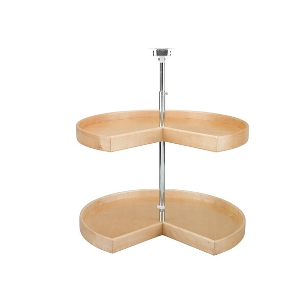 Rev-A-Shelf Maple Hardwood, Light Brown, 28 in W, 26 in H, 28 in D, 28 in L, Light Brown LD-4NW-942-28-1 - main